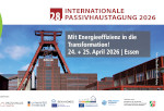  Es geht nach Essen! Dorthin lädt das Passivhaus Institut nächstes Jahr im April zur 28. Internationalen Passivhaustagung ein. Der Call for Papers hat gerade begonnen und geht bis Ende Juni 2025. © Passivhaus Institut